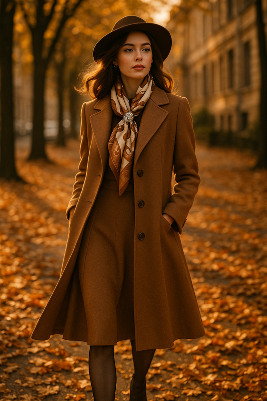 Scarves & Brooches: The Ultimate Fall Styling Duo