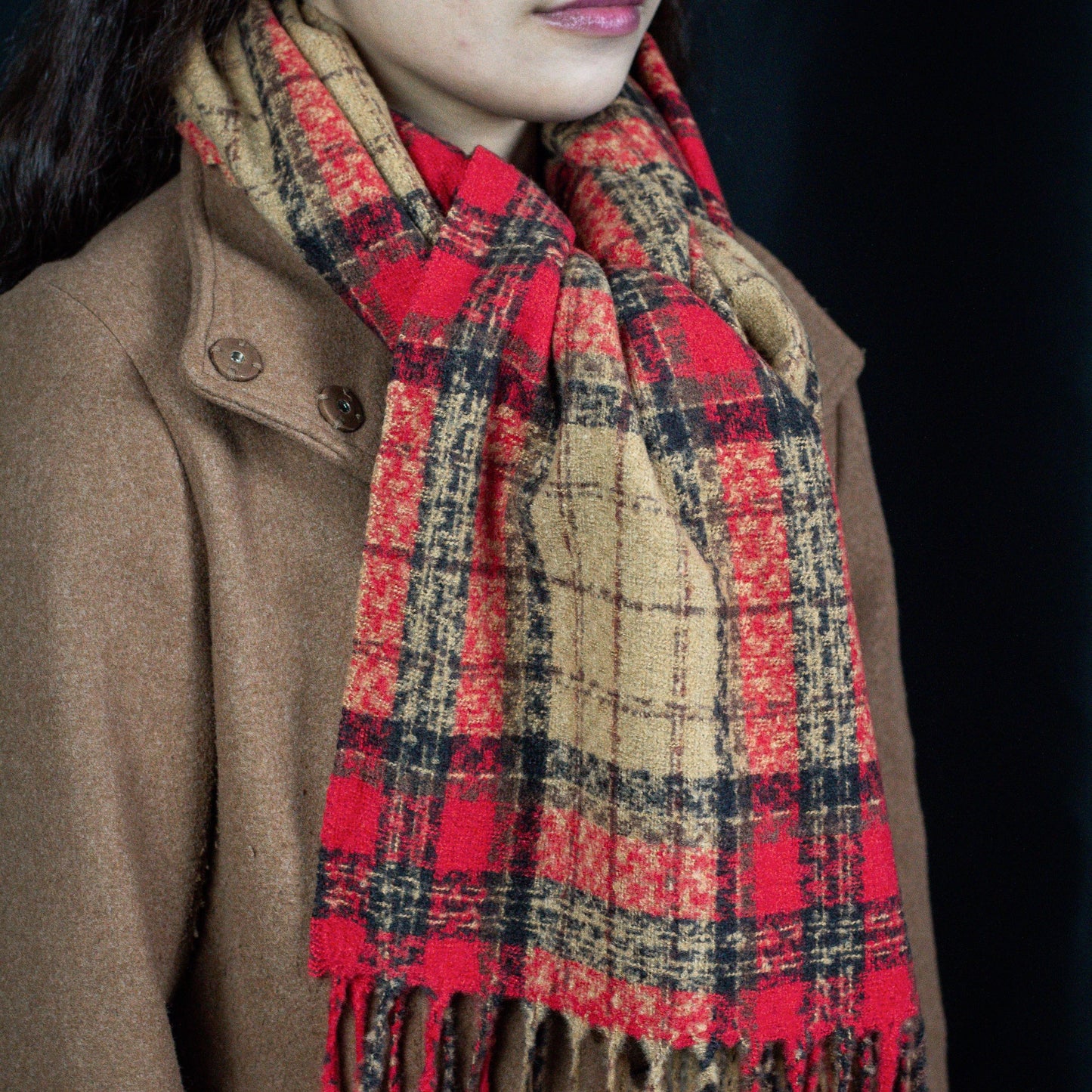 Windsor Fireside Plaid Scarf