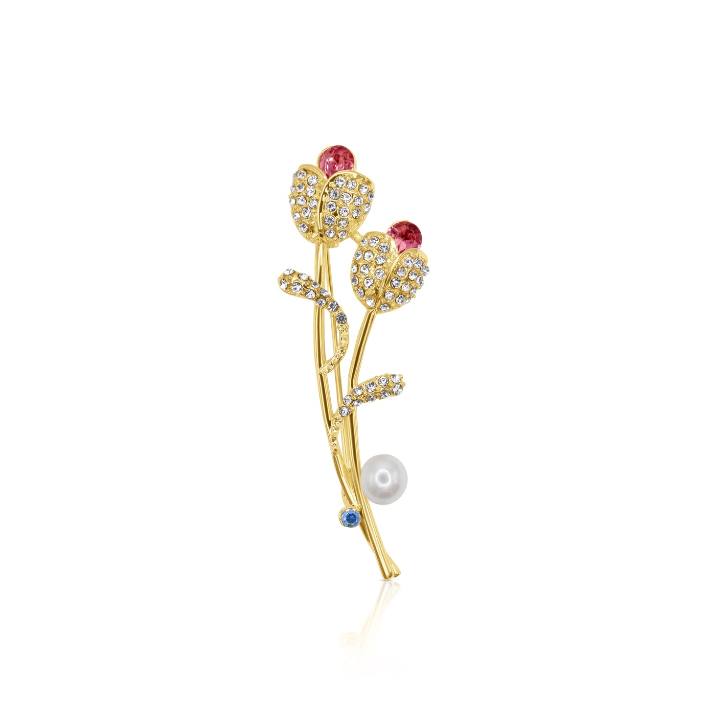 Twilight Tulip Bloom Brooch