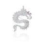 Majestic Gold Dragon Brooch