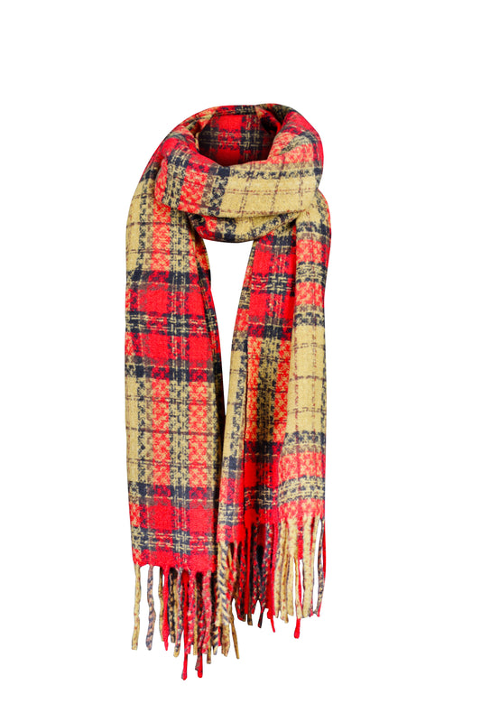 Windsor Fireside Plaid Scarf