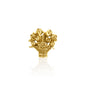 Golden Rose Bouquet Brooch